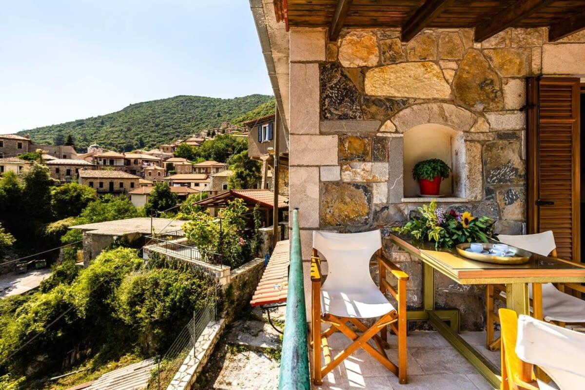 Stemnitsa Stone Residence - Comfy Mountain Getaway ภายนอก รูปภาพ