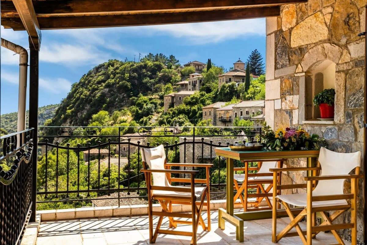 Stemnitsa Stone Residence - Comfy Mountain Getaway ภายนอก รูปภาพ