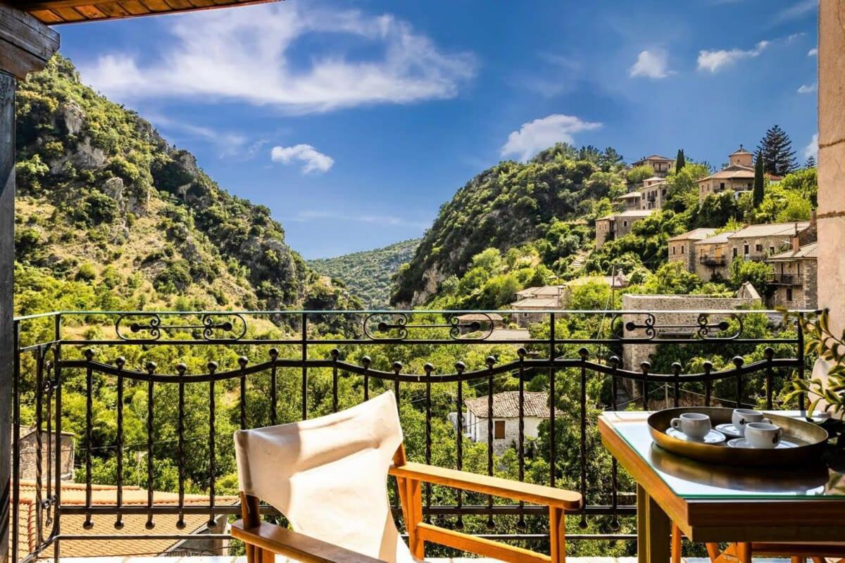 Stemnitsa Stone Residence - Comfy Mountain Getaway ภายนอก รูปภาพ